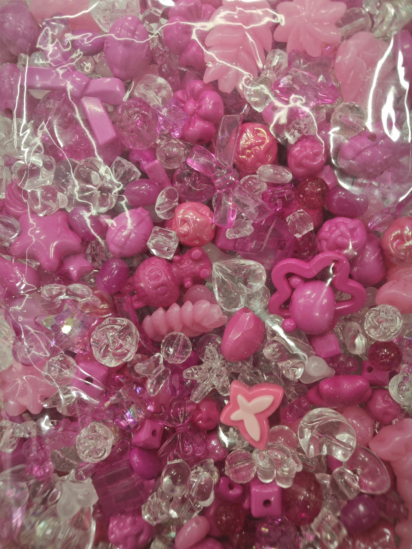 Acrylic Beads,Random Mix Color