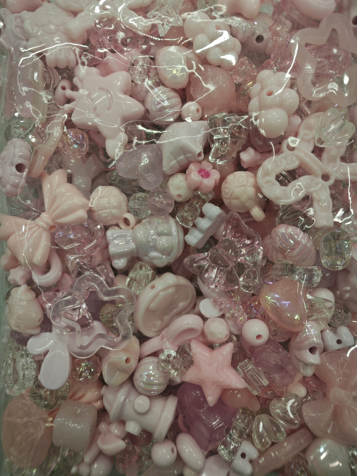 Acrylic Beads,Random Mix Color