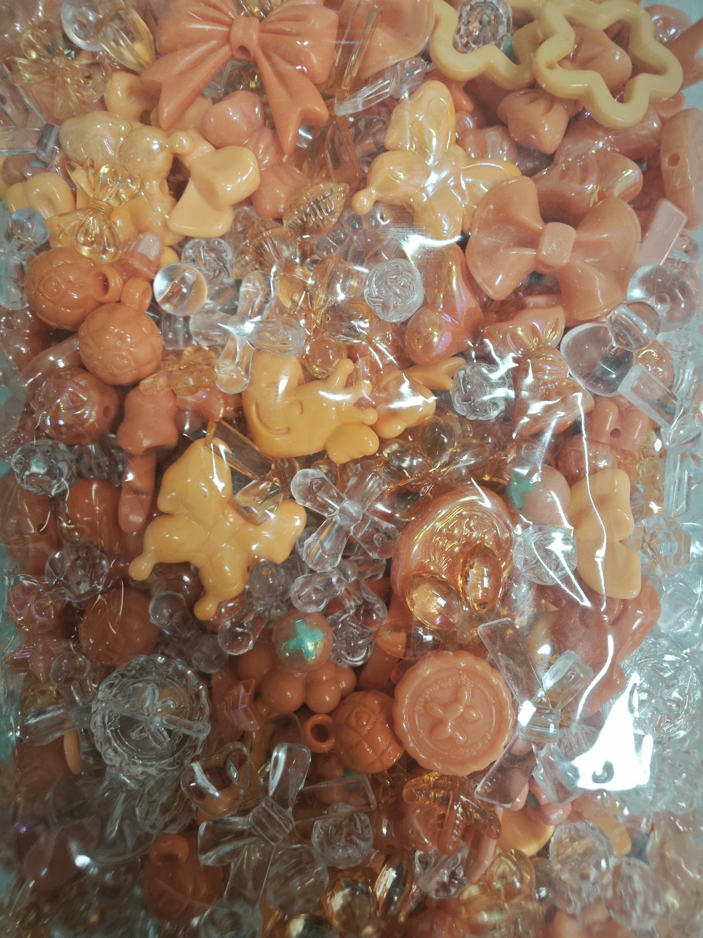 Acrylic Beads,Random Mix Color