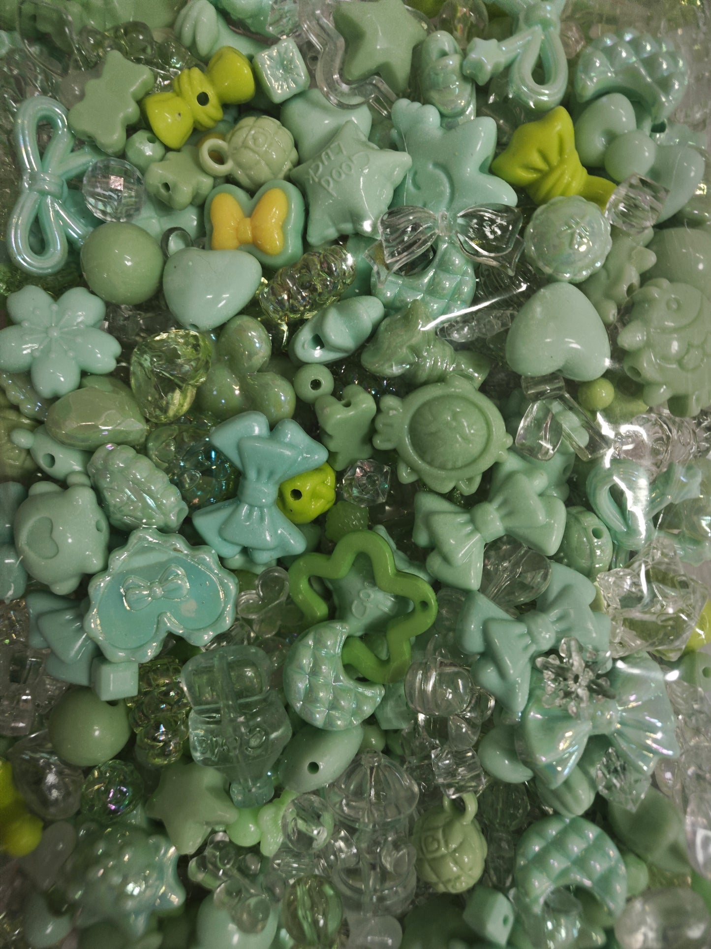 Acrylic Beads,Random Mix Color
