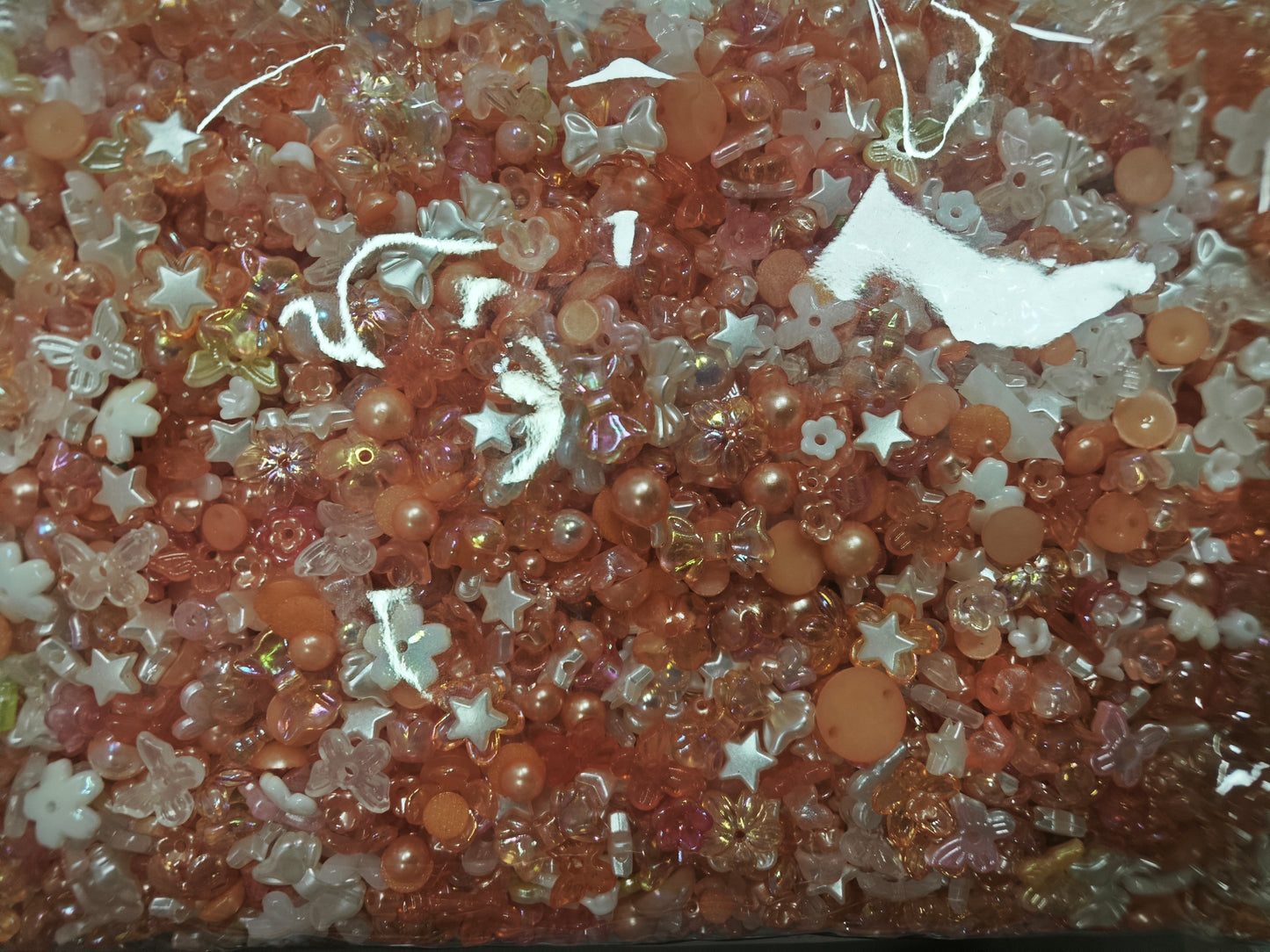 Acrylic Beads,Random Mix Color