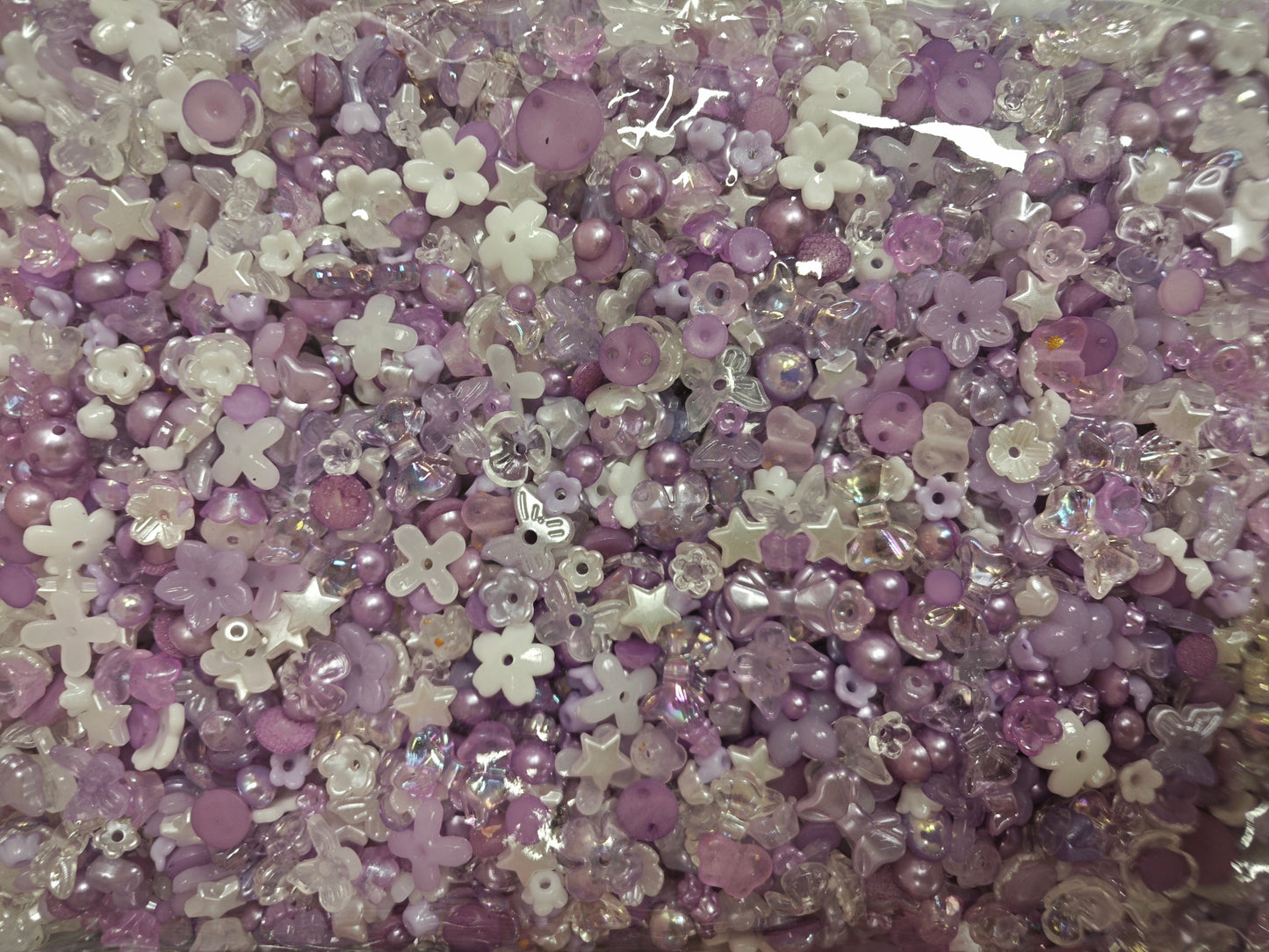 Acrylic Beads,Random Mix Color