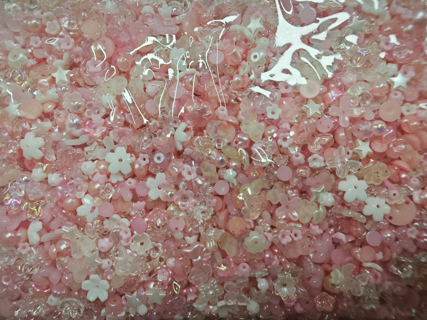 Acrylic Beads,Random Mix Color
