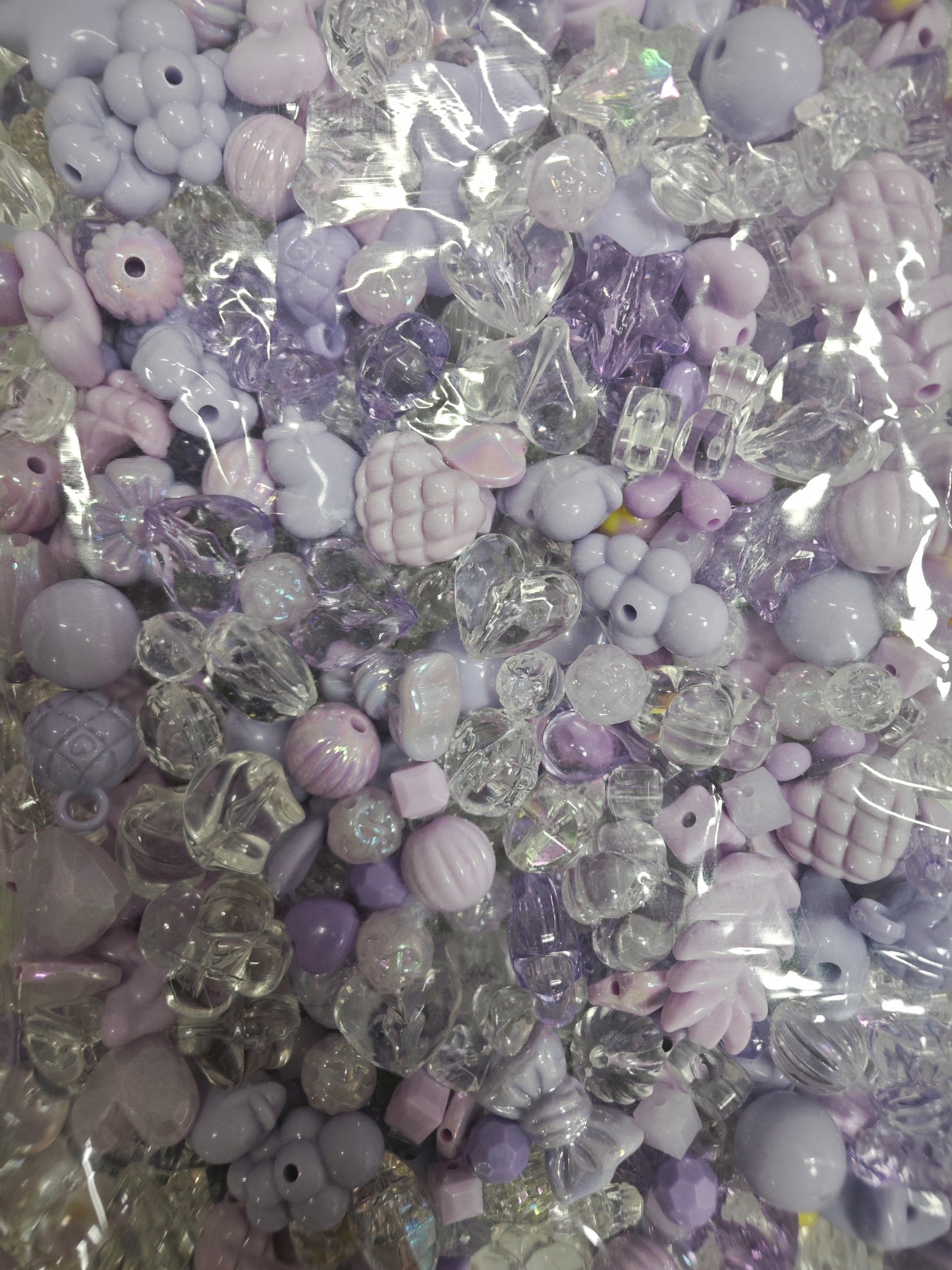 Acrylic Beads,Random Mix Color