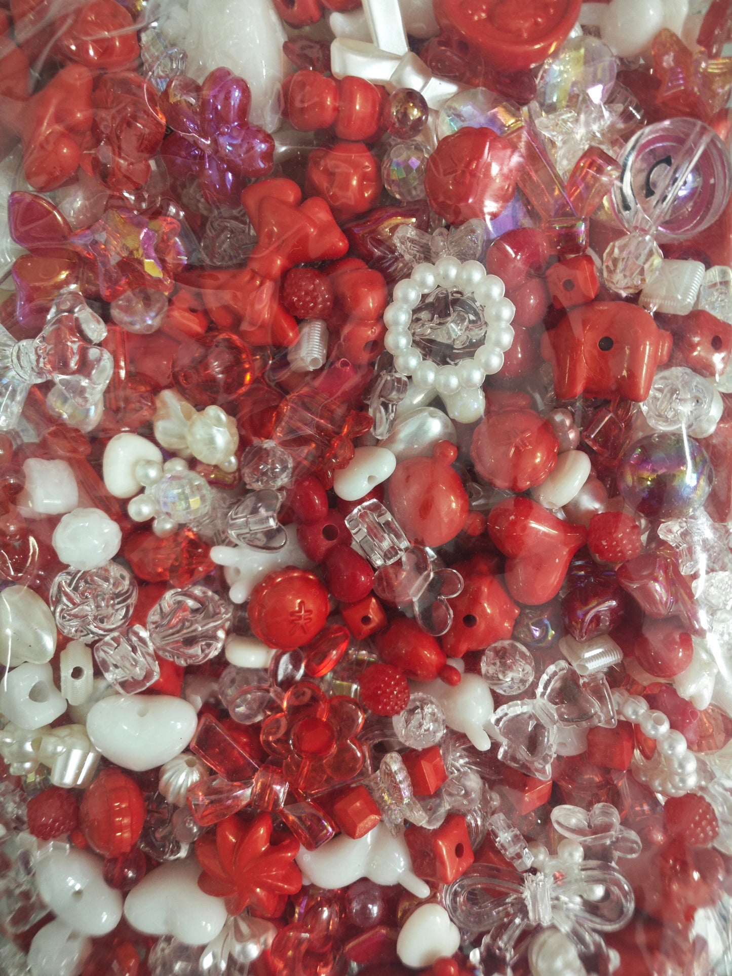 Acrylic Beads,Random Mix Color