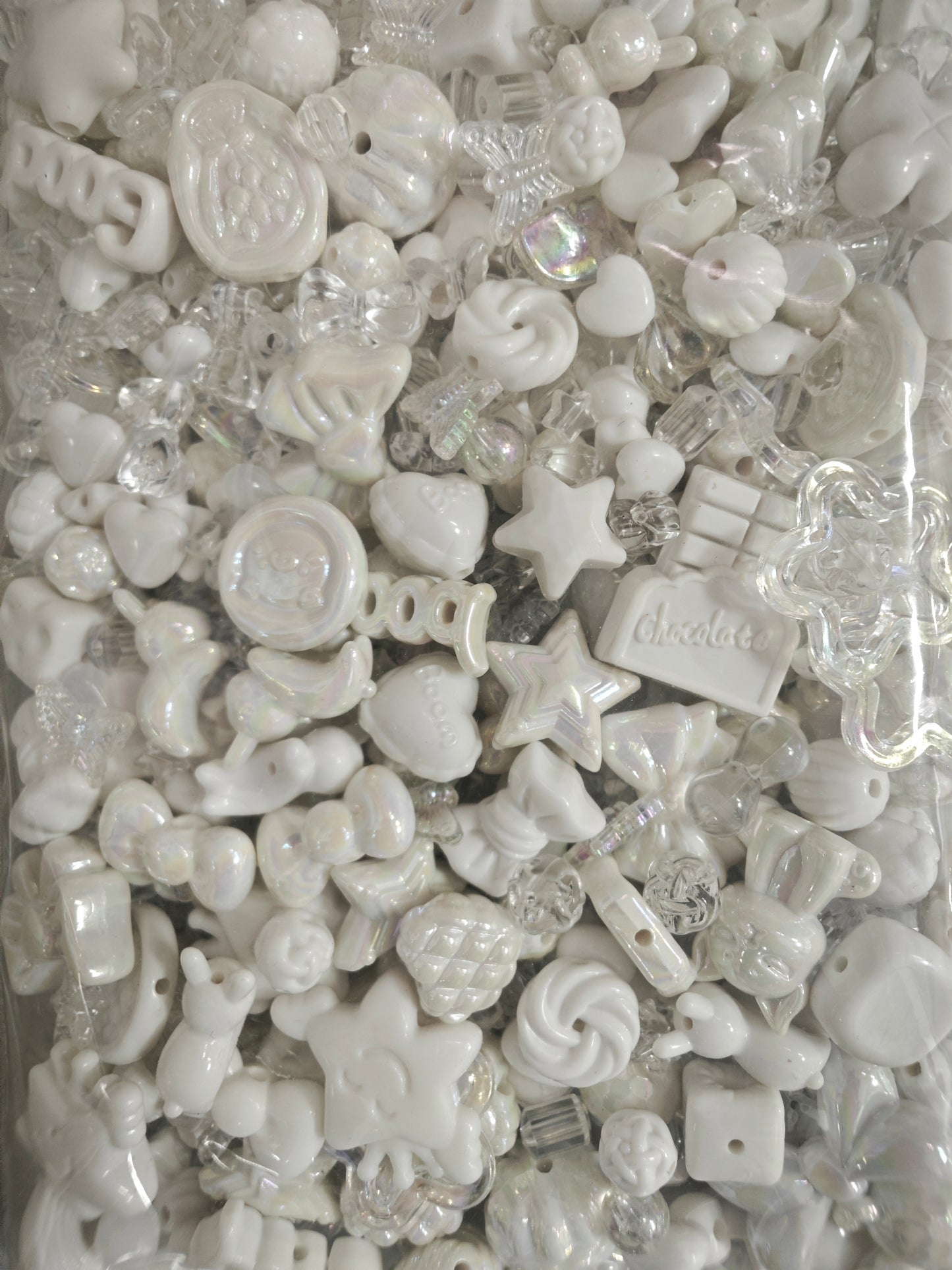 Acrylic Beads,Random Mix Color